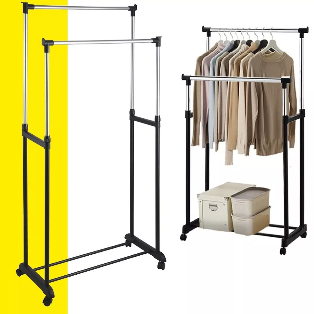 Miniatura 4 de Tendedero Perchero Colgador Ropa Doble